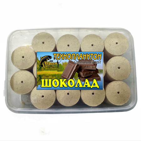 Технопланктон Шоколад (60г/шт; уп/14шт)