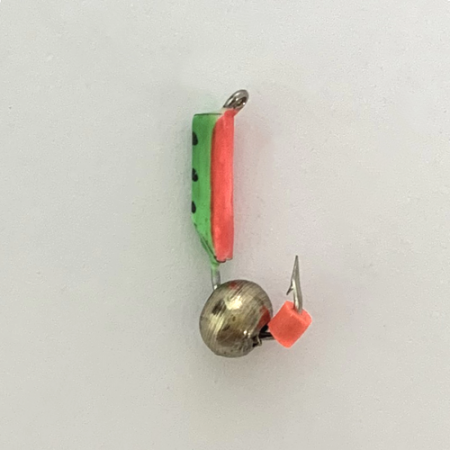 Столбик с латунным шариком 2,0 мм ЗЕЛЕНО-КРАСНЫЙ