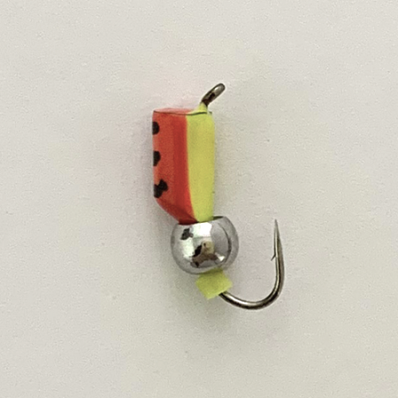 Столбик с белым шариком 2,5 мм КРАСНО-ЖЕЛТЫЙ