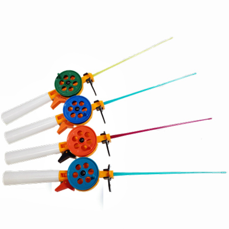 Удочка зимняя "WestMan" 65 ПП/БЛ  ручка (длина 100мм) пенопласт (хлыст поликарбонат.) 5шт/уп 