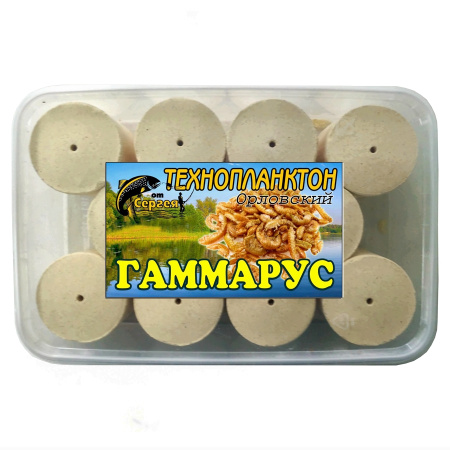 Технопланктон Гаммарус (80г/шт; 11шт/уп)