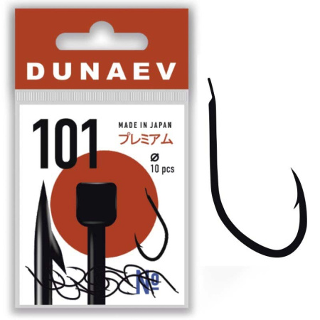 Крючок Dunaev Premium 101 #10 (упак. 10 шт)