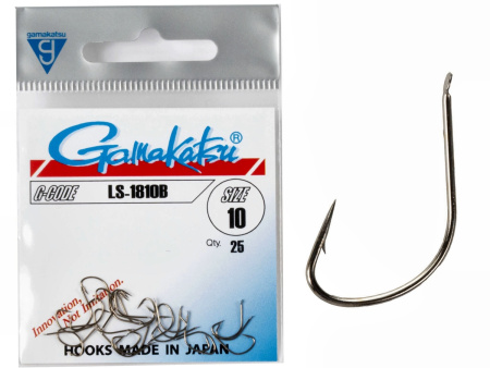 Крючки Gamakatsu LS-1810B HOOKS BRONZE разм. 10 25шт. Крючки Gamakatsu LS-1810B HOOKS BRONZE разм. 10 25шт.