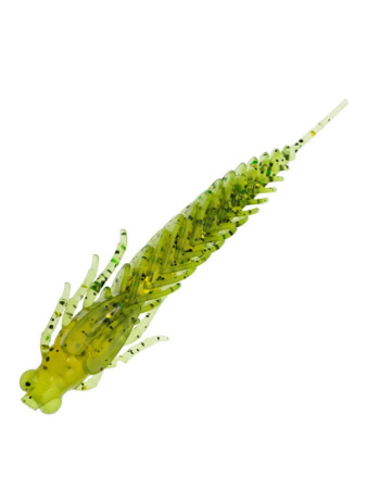 Приманка ZUB-LARVA  80мм(3,2")-5шт, (цвет 503) коричневый с блестками