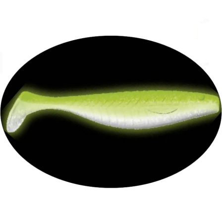 Приманка ZUB-PROVOCATOR 170мм(6,7")-3шт, (цвет 403) зеленый светящийся