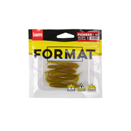 Силиконовая приманка FORMAT PIONEER 50mm (8шт.) цвет F22