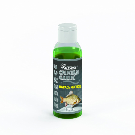 Ароматизатор-концентрат жидкий ALLVEGA "Essence Crucian Garlic " 100мл (КАРАСЬ ЧЕСНОК) NEW