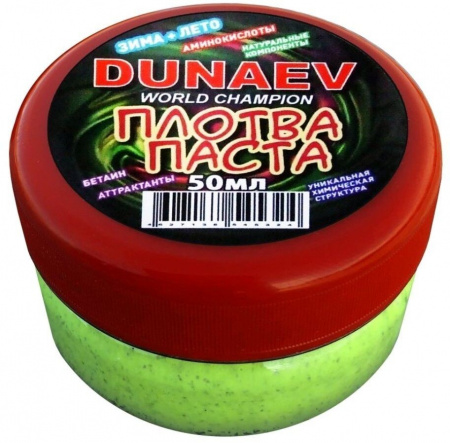Паста Dunaev 50мл Плотва Ваниль