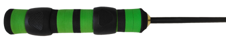 Удочка зимн Profilux (плоск.хлыст) 50 см (тест  8-25 гр) цв.чёрный, цв.руч.зелёный