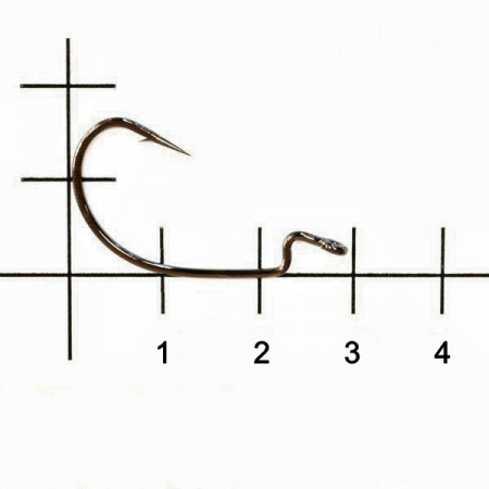 Оффсетный крючок VARIVAS Hooking Master Monster Class №2/0