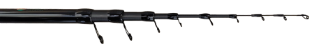 Удилище тел. с кольцами (болонское) "HYPNOS BOLO" FISH CRYSTAL , длина 6 м (20-50Gr) CARBON 30T+40T