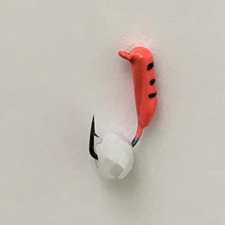 Безнасадка 2 красный, гр шарик, 0,5гр. белый