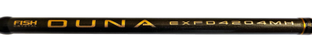 Удилище фидерное "DUNA" тест до 100GR,4,20м, 3+3 (2oz, 1,5oz ,1oz Carb.)Carb 30T+40T