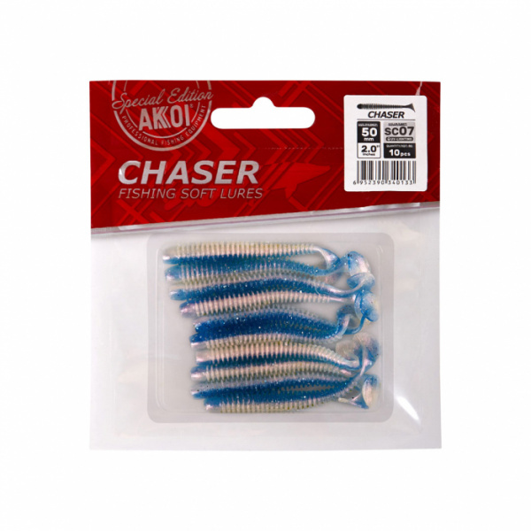 Силиконовая приманка AKKOI CHASER  50mm цвет SC07 Силиконовая приманка AKKOI CHASER  50mm цвет SC07