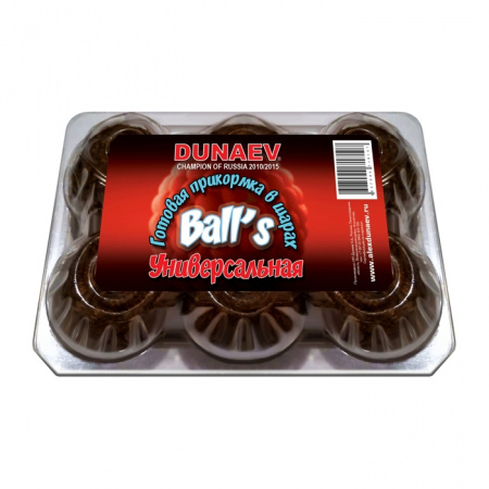 Прикормка "DUNAEV BALL`S" 0.75кг Универсальная
