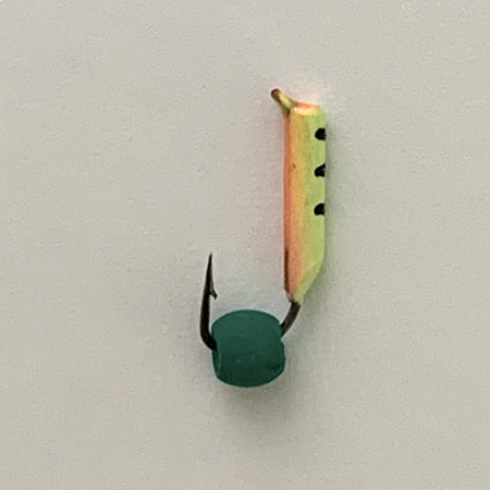 Безнасадка 1,5 художественный(желт.), неоновый шар, 0,2гр. темно-зеленый