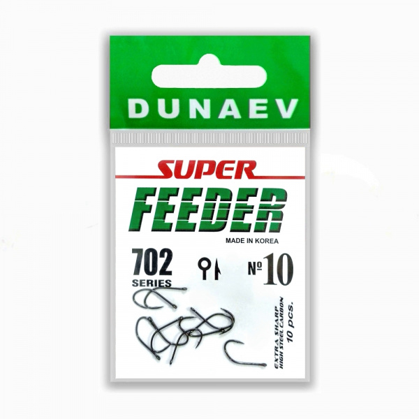 Крючок Dunaev Super Feeder 702 #10 (упак. 10 шт) Крючок Dunaev Super Feeder 702 #10 (упак. 10 шт)