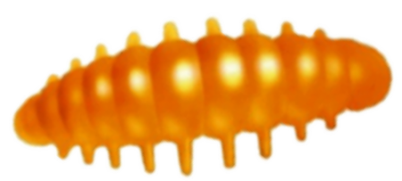 Приманка ZUB NOA LARVA  40мм(1,6") -6шт, (цвет 201) оранжевый