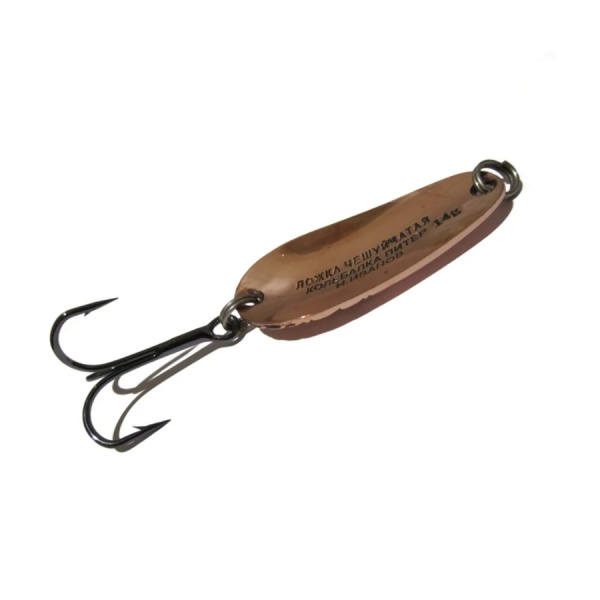 Блесна Колебалка Питер Ложка Чешуйчатая 14гр Красный Блесна Колебалка Питер Ложка Чешуйчатая 14гр Красный