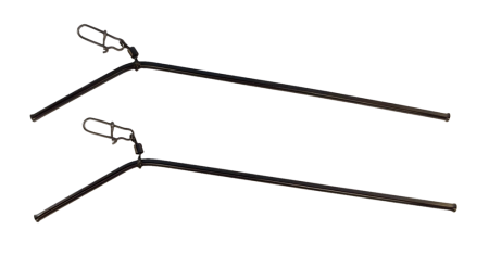 Трубочка противозакручиватель Dunaev 120mm металл(уп.2шт)