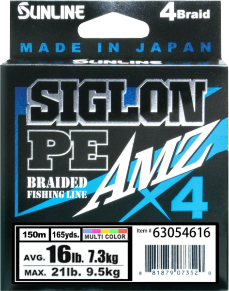 Шнур SUNLINE SIGLON PEx4 AMZ 150M(5C) #1.2/16LB