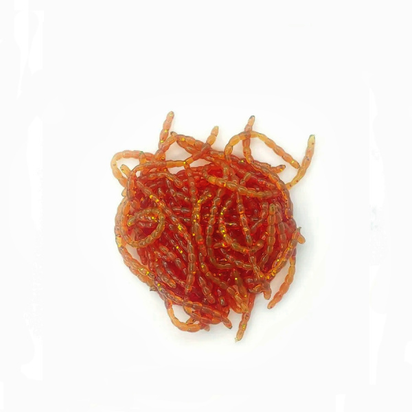 Мотыль искусственный ZUB BLOODWORM машинное масло