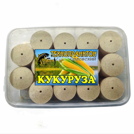 Технопланктон Кукуруза (60г/шт; уп/14шт)