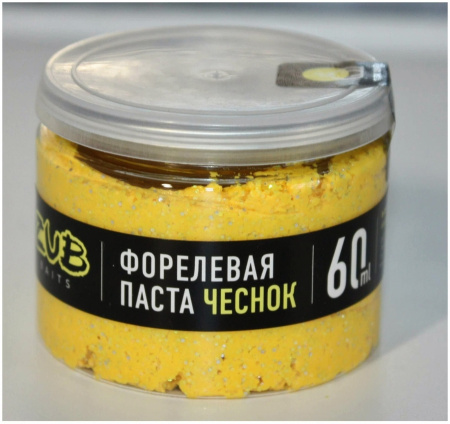 Паста ZUB 60мл Форель "Чеснок" Желтая