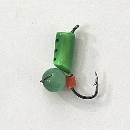 Столбик Кошачий глаз 3,0 мм подвесной ЗЕЛЕНЫЙ