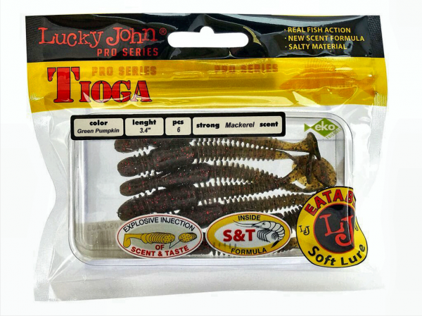 Виброхвост съедоб. исскуст. LJ Pro Series TIOGA 3.4in PA03