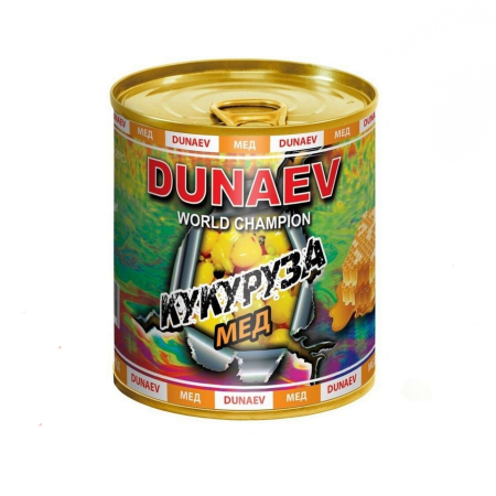 Добавка для прикормки металлобанка 320мл "Дунаев Кукуруза Мед"