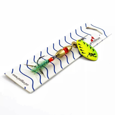 Вращ.премиум Таймень М (12гр) цв. 219 желтый-салатовый