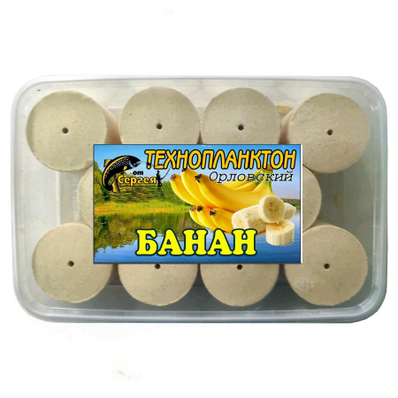 Технопланктон Банан (80г/шт; уп/11шт)