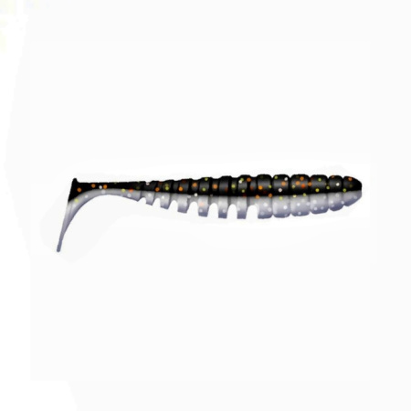 Приманка ZUB-SHAD  75мм(3")-6шт, (цвет 030) черный верх - натурал низ Приманка ZUB-SHAD  75мм(3")-6шт, (цвет 030) черный верх - натурал низ