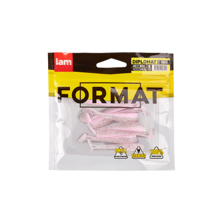Силиконовая приманка FORMAT DIPLOMAT 50mm (8шт.) цвет F11