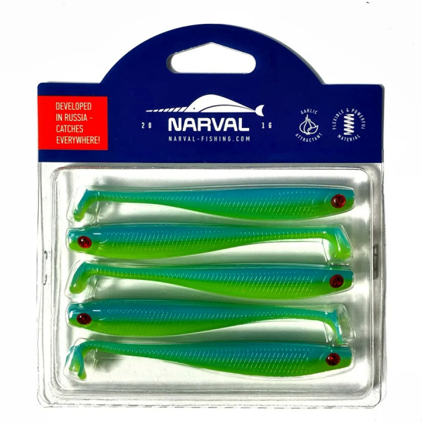 Мягкие приманки Narval Fishing Skinny 10cm #016-Blue Mint