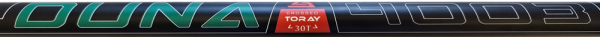 Рукоять для подсачека "DUNA" FISH CRYSTAL штекер, карбон спортивная 3 секции,(2,8м и 4,2м) 4,2 м.
