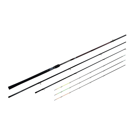 Удилище фидерное "BANTAN", тест до 120 г, 3,90 м, 3+3, (2oz-карбон,1/2oz, 1oz- стекловолокно) 