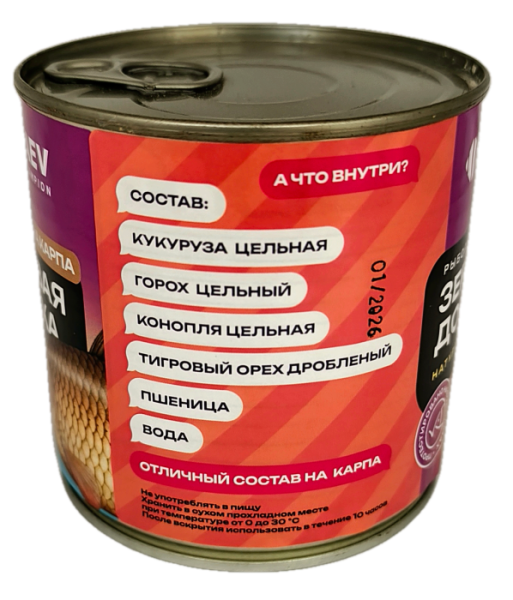 Добавка для прикормки металлобанка 430мл "Дунаев  Карп"