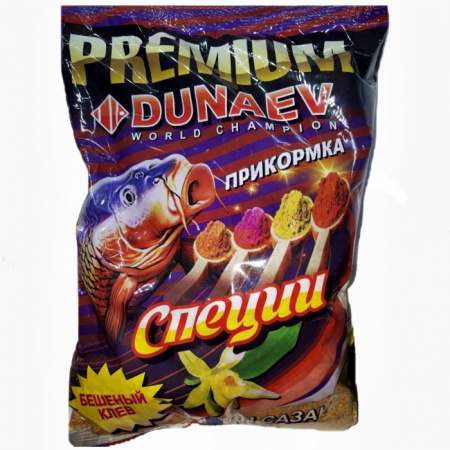 Прикормка "DUNAEV-PREMIUM" 1кг Карп-Сазан Специи