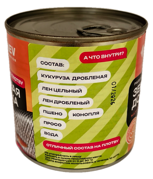 Добавка для прикормки металлобанка 430мл "Дунаев Плотва"