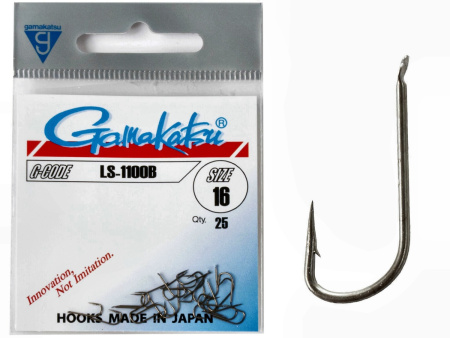 Крючки Gamakatsu LS-1100B HOOKS BRONZE разм. 16 25шт. Крючки Gamakatsu LS-1100B HOOKS BRONZE разм. 16 25шт.