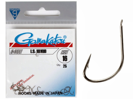 Крючки Gamakatsu LS-1810B HOOKS BRONZE разм. 16 25шт. Крючки Gamakatsu LS-1810B HOOKS BRONZE разм. 16 25шт.