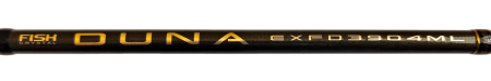 Удилище фидерное "DUNA" тест до 80GR,3,90м, 3+3 (2oz, 1,5oz ,1oz Carb.)Carb 30T+40T