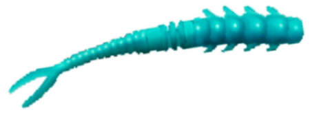 Приманка ZUB-DRAGON 50мм(2") -10шт, (цвет 502) голубой