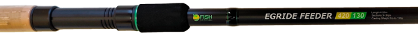 Удилище фидерное "EGRIDE FEEDER" FISH CRYSTAL , тест до 130 г, 4,20 м, 3+3 tips Удилище фидерное "EGRIDE FEEDER" FISH CRYSTAL , тест до 130 г, 4,20 м, 3+3 tips