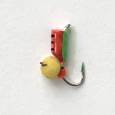 Столбик Сырный кубик 2,5 мм подвесной КРАСНО-ЗЕЛЕНЫЙ