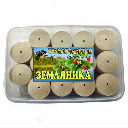 Технопланктон Земляника (60г/шт; уп/14шт)