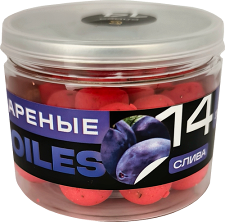 Бойлы CARPELLA Вареные 14мм Слива (35г)