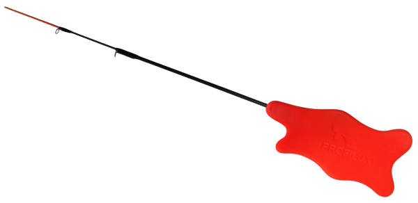 Удочка зимняя универсальная телескопическая Profilux "Универсальная", Жесткая, красная ручка